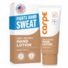 Carpe Sweat Absorbing Hand Lotion. A dermatologist-recommended.